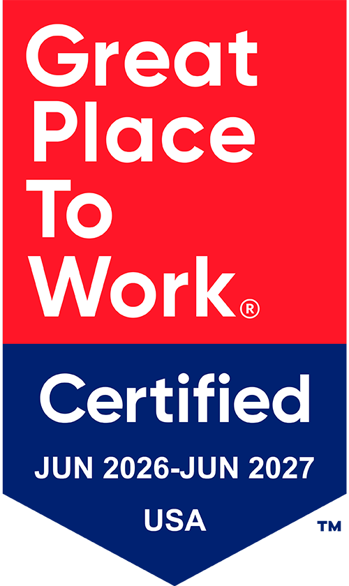 Great Place to Work 2026 Certified badge