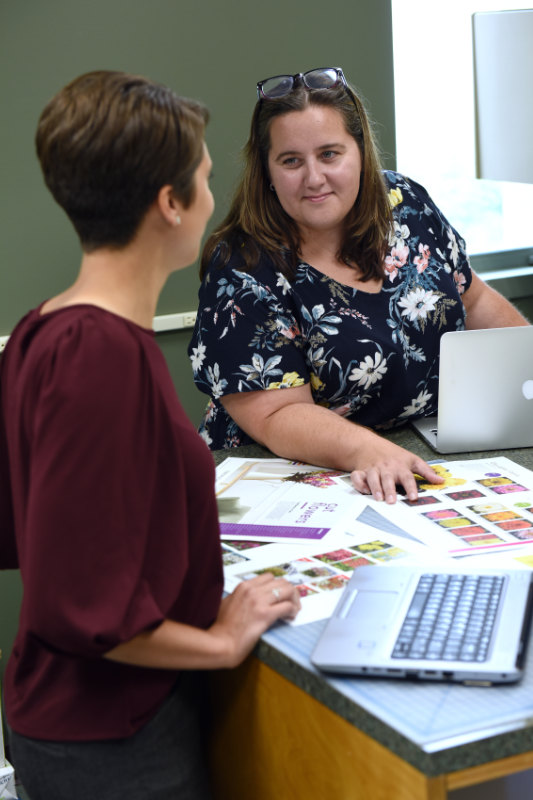 members of the marketing team