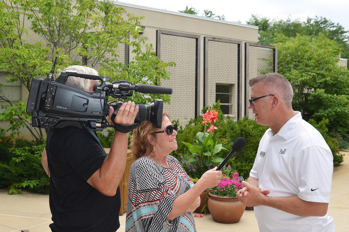 jason force being ask questions on camera