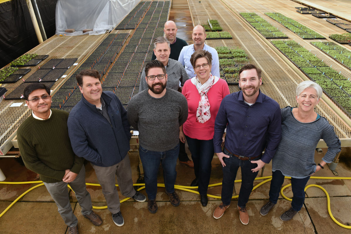group photo of some panamerican seed product managers